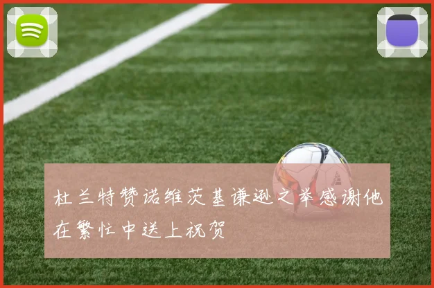 杜兰特赞诺维茨基谦逊之举感谢他在繁忙中送上祝贺